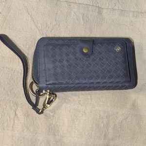 POL Black Leather Wallet